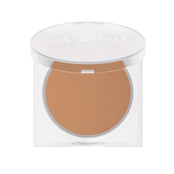 Huda Beauty GloWish Luminous Pressed Powder 06 Medium Tan - Picture 3 of 9